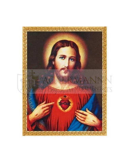 Immagine sul tessuto  "Heart of Jesus"